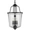 Progress Lighting Bowman Collection Four-Light Black Foyer Pendant P500207-031 - alternate 1